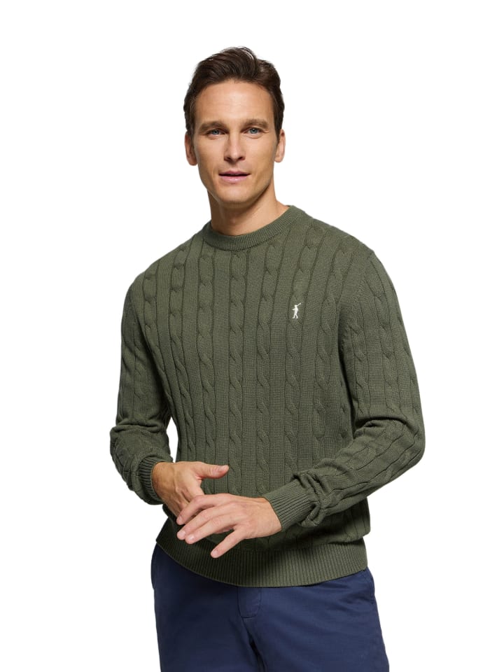 Polo Club CARDIGAN in Stein günstig kaufen