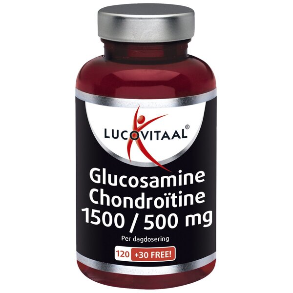 Comprimidos de Glucosamina Condroitina Lucovitaal 1500/500mg, 150 unidades