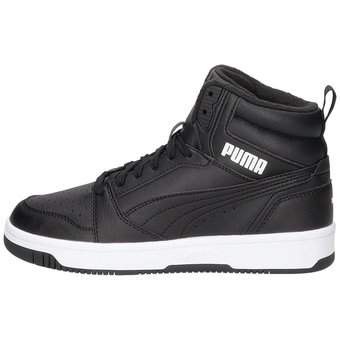 PUMA Rebound V6 Mid WTR Jr Sneaker in schwarz