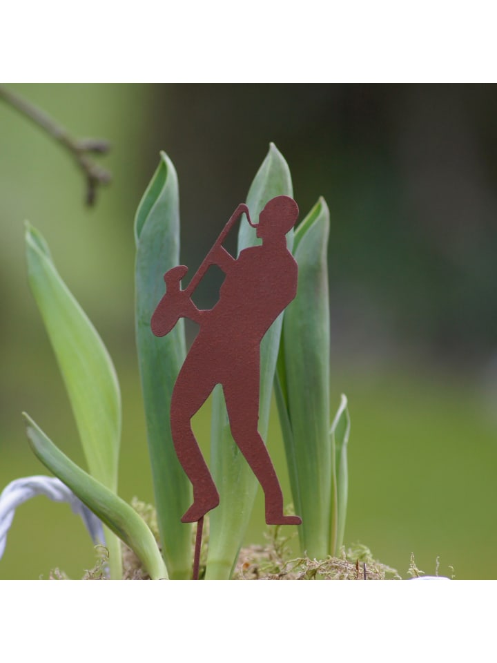 UNUS 3er Set Gartenstecker Rost Band in Braun günstig kaufen onesize