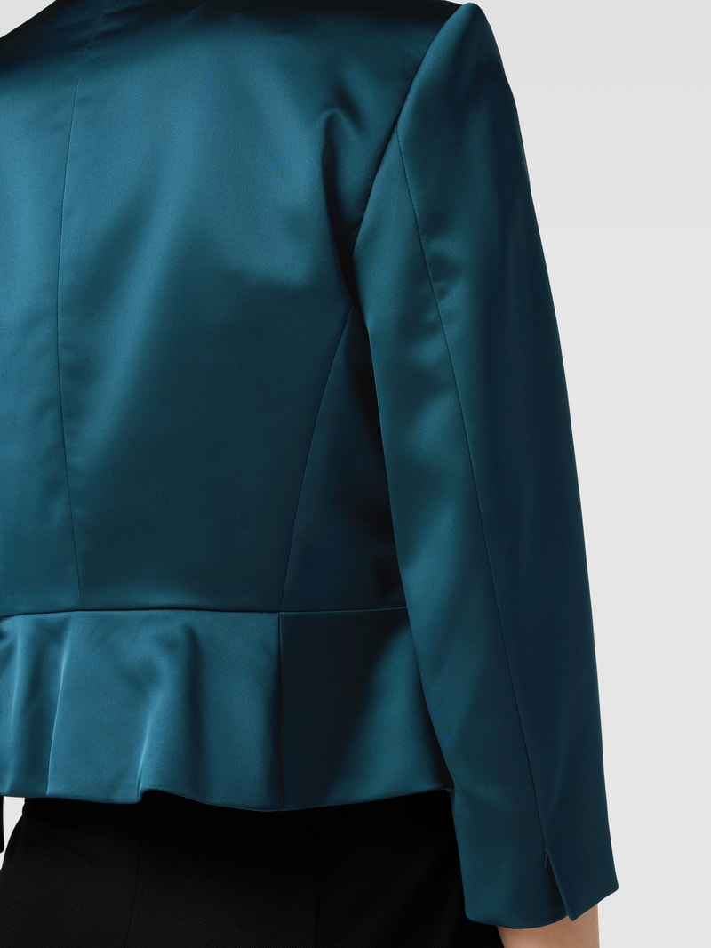 Cocktailjacke mit Effektgarn in bottle meliert