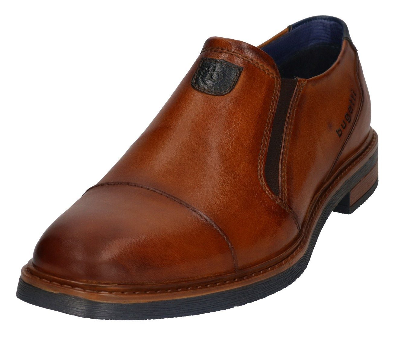 bugatti Slipper im Used Look, Weite G