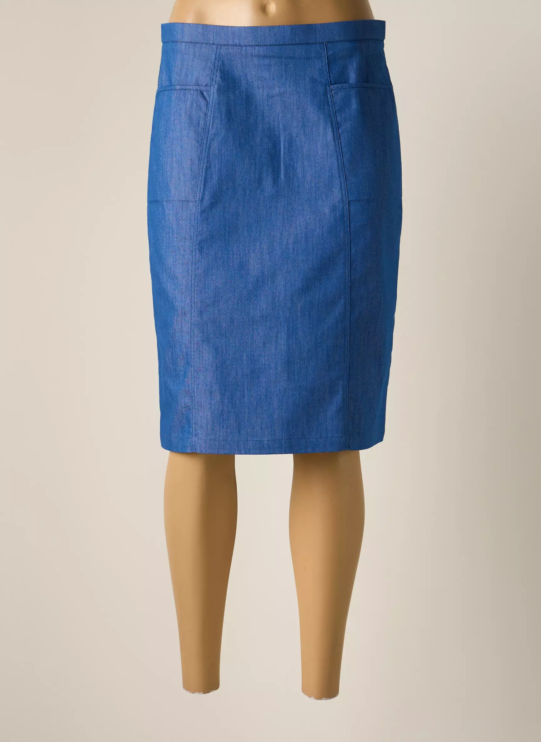 Christian Marry Jupes Mi Longues Femme couleur bleu