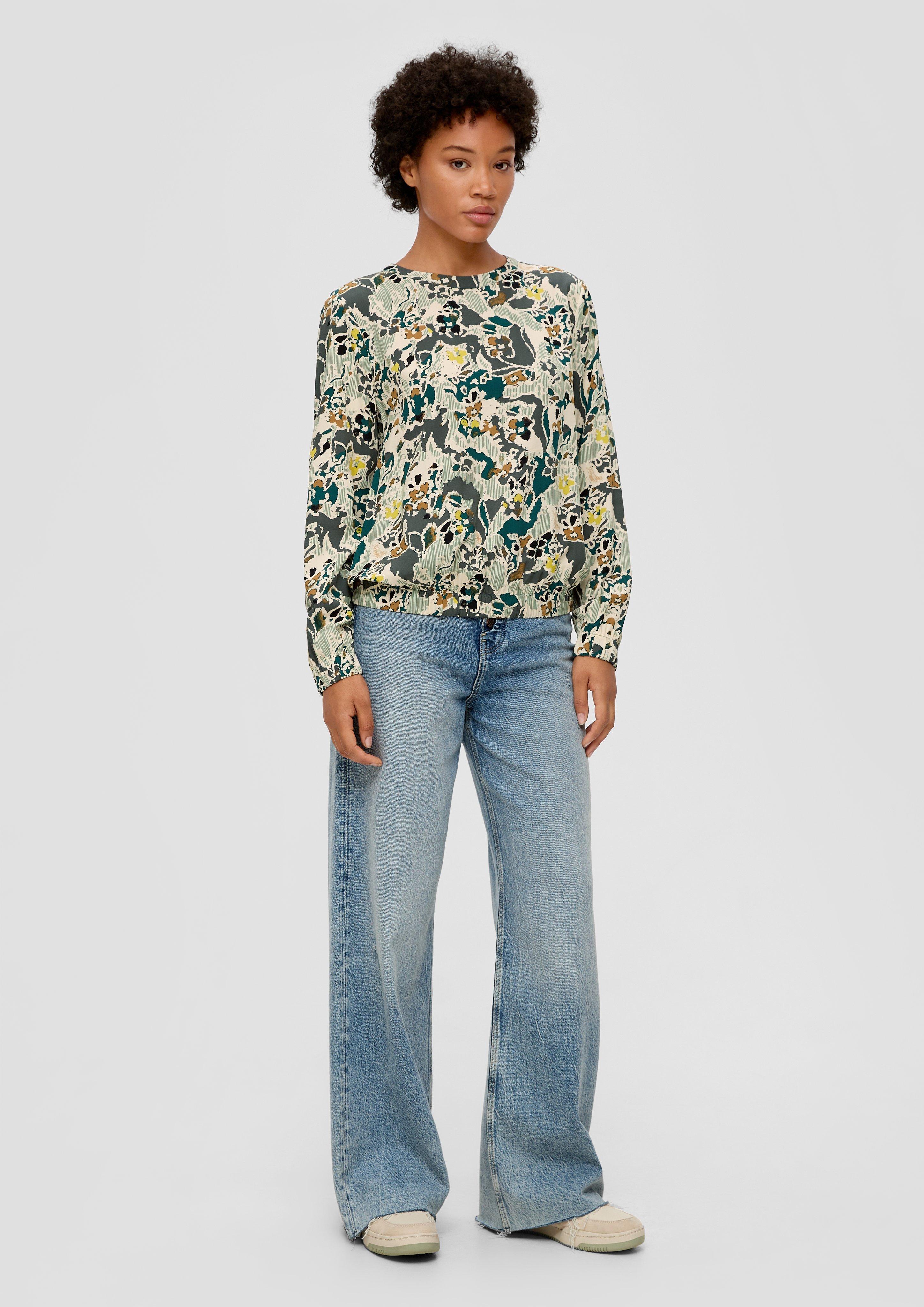 Bluse mit All-over-Print  2140590-67A0