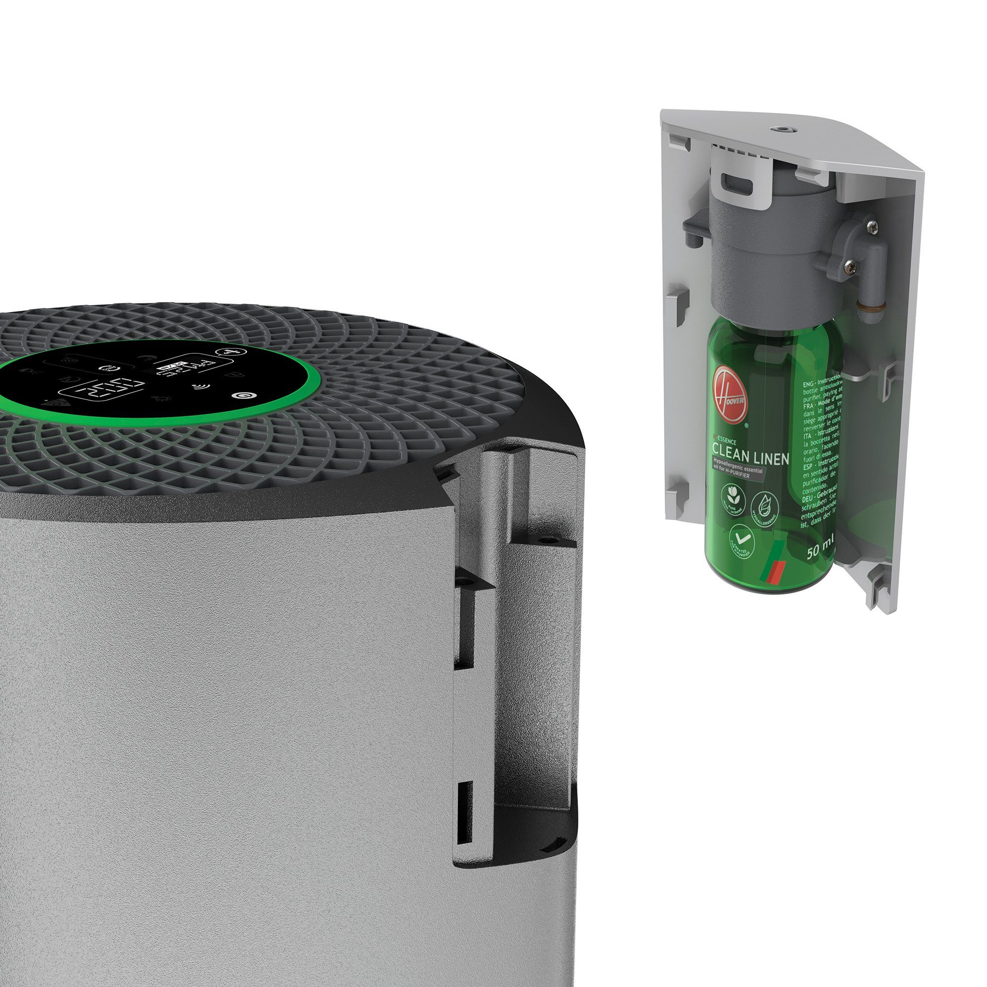 Hoover Luftreiniger HHP55CA 011, für 110 m² Räume, CO Sensor & Warnung