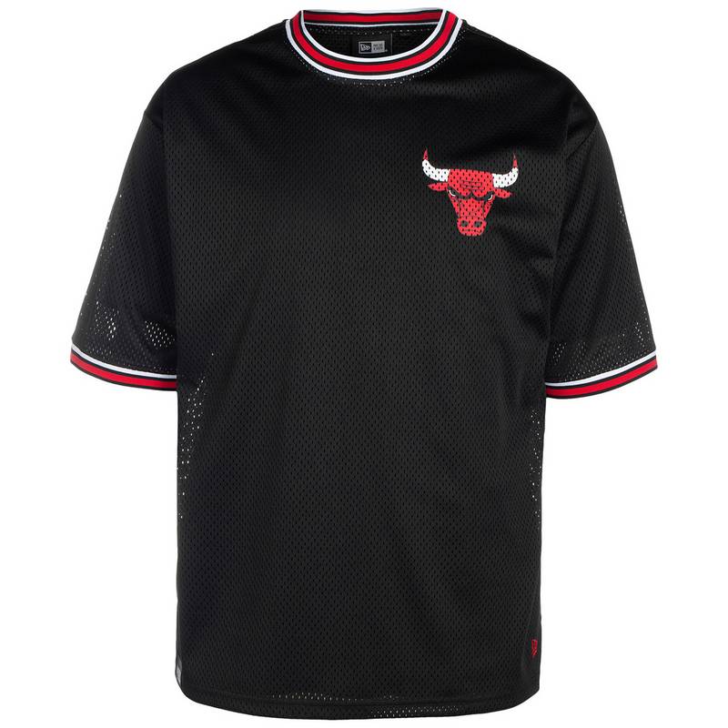 New Era NBA Chicago Bulls Mesh T-Shirt Herren