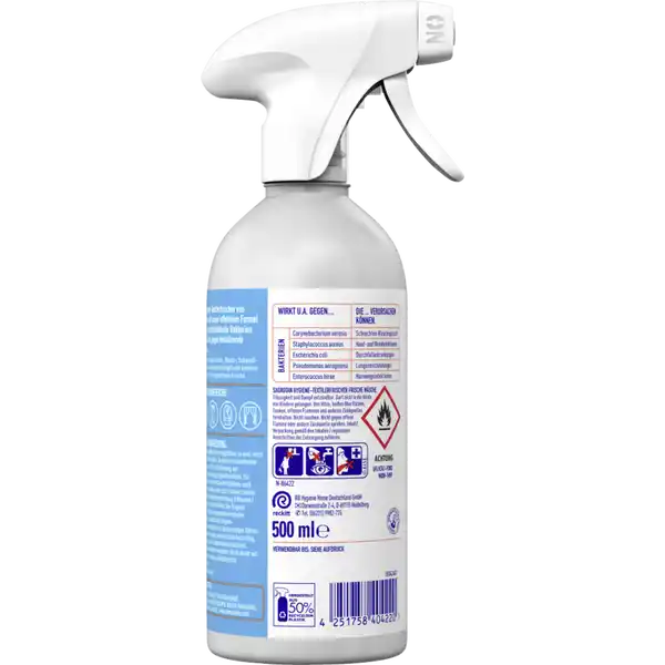 Hygiene-Textilerfrischer Spray
