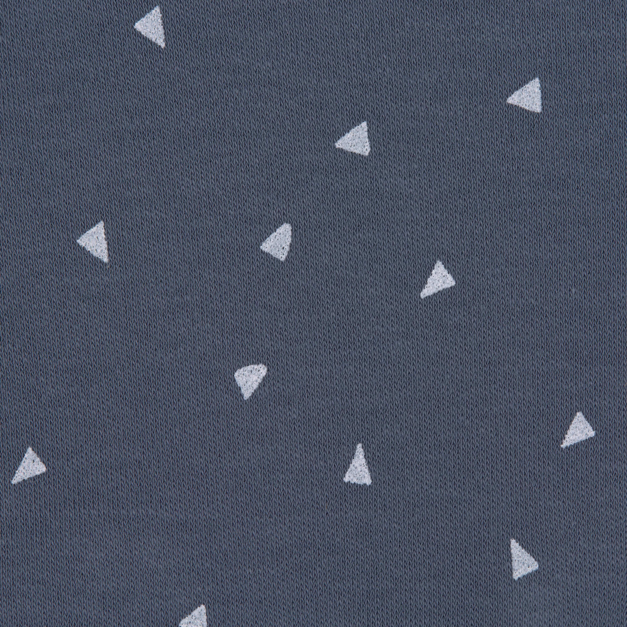 Baby Langarmshirt - Bio Baumwolle, Triangle, Blau