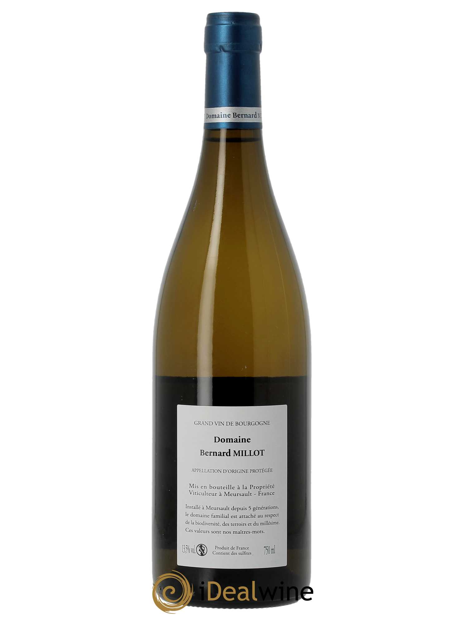 Meursault Les Terres Blanches Bernard Millot  2021 - Lot de 1 Bouteille