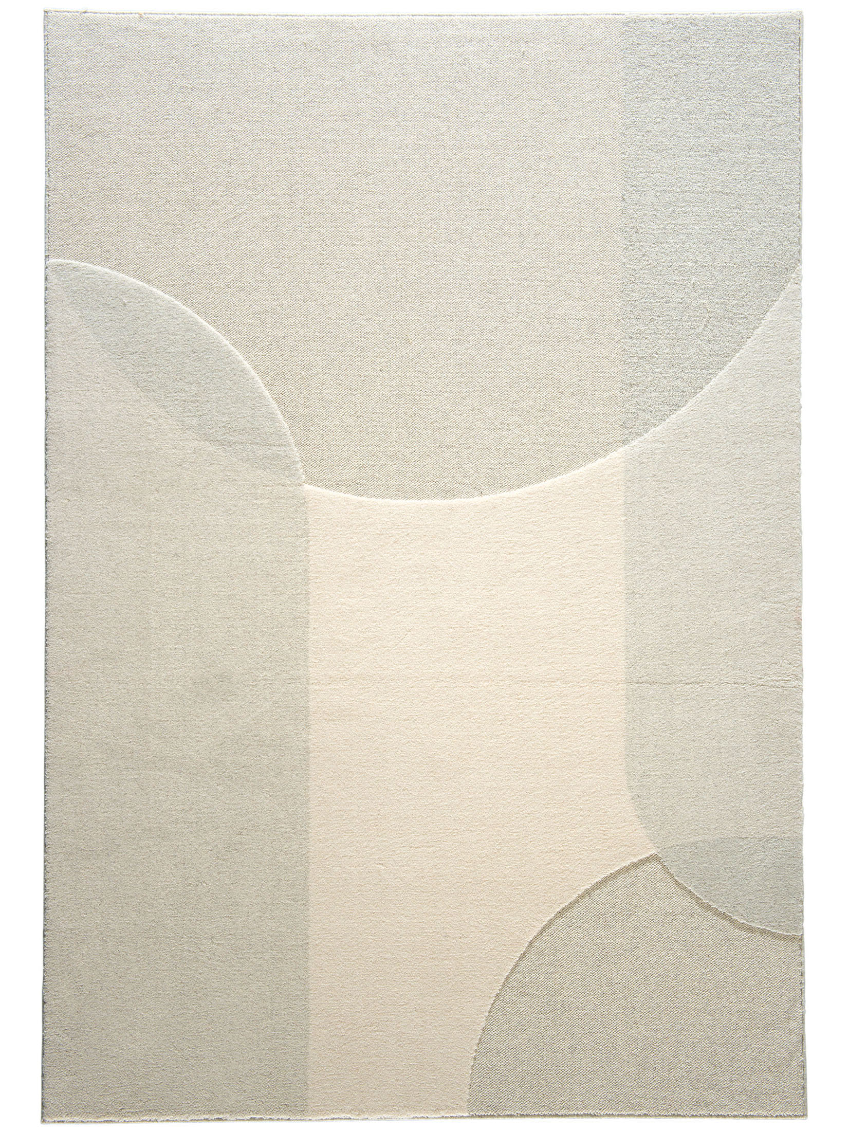 Napir Moderner Teppich, Silber