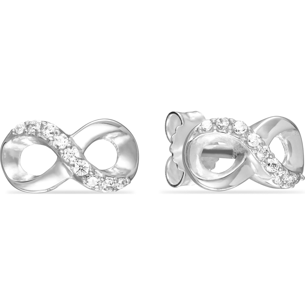 FAVS Boucles d'oreilles à fermoir à poussette 925 Argent Boucles d'oreilles
