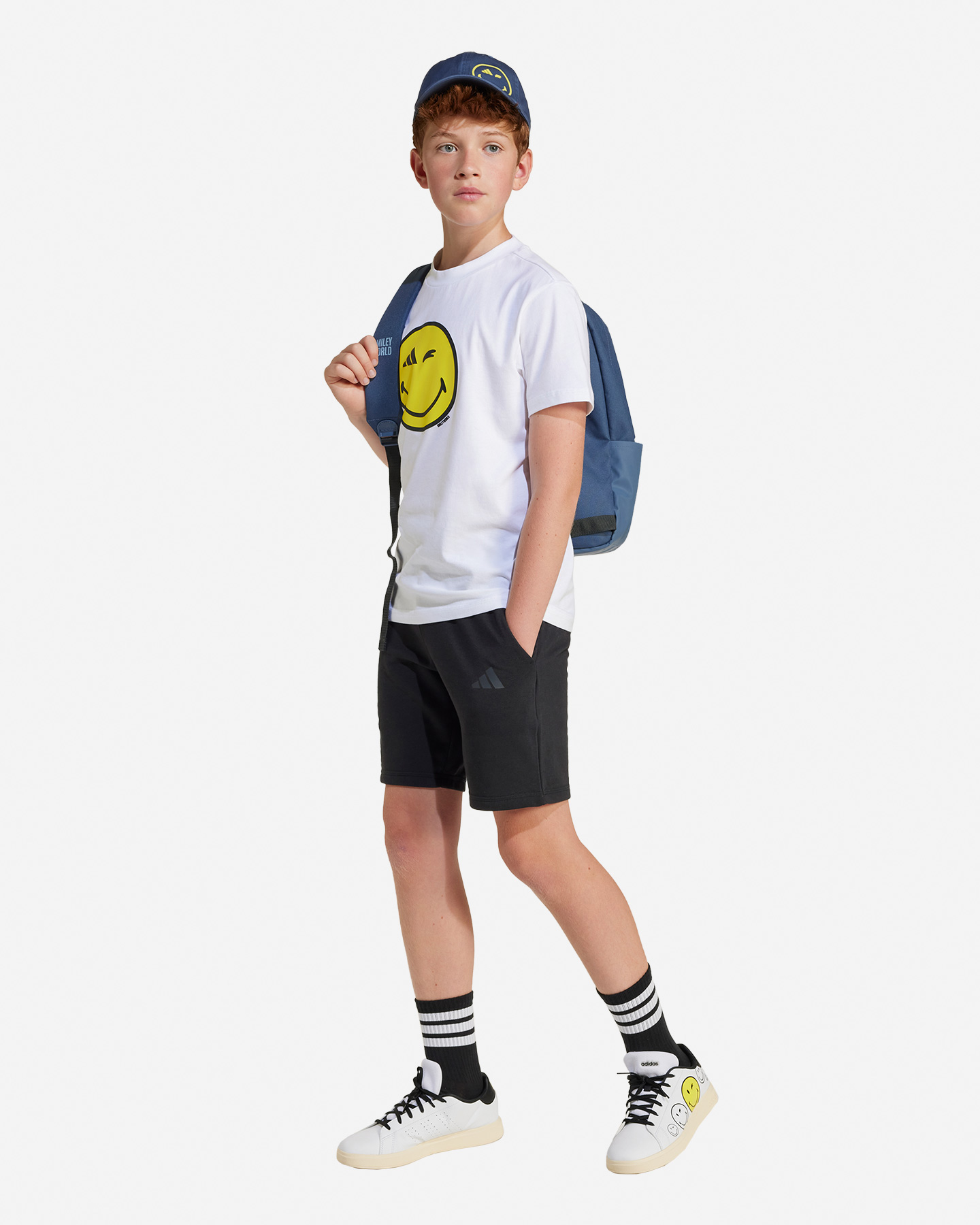 Koszulka Adidas Smiley Jr JJ3071