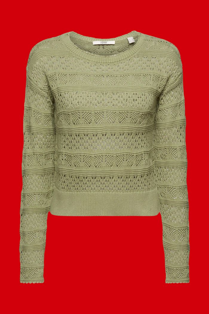 Strukturierter Pullover aus nachhaltiger Baumwolle