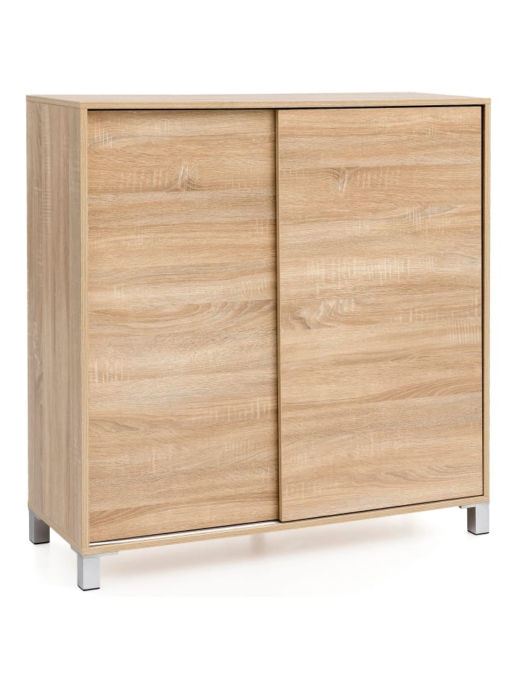 KADIMA DESIGN Schuhschrank Modern | 20 Paar, Schiebetüren, Stauraum in Beige günstig kaufen onesize