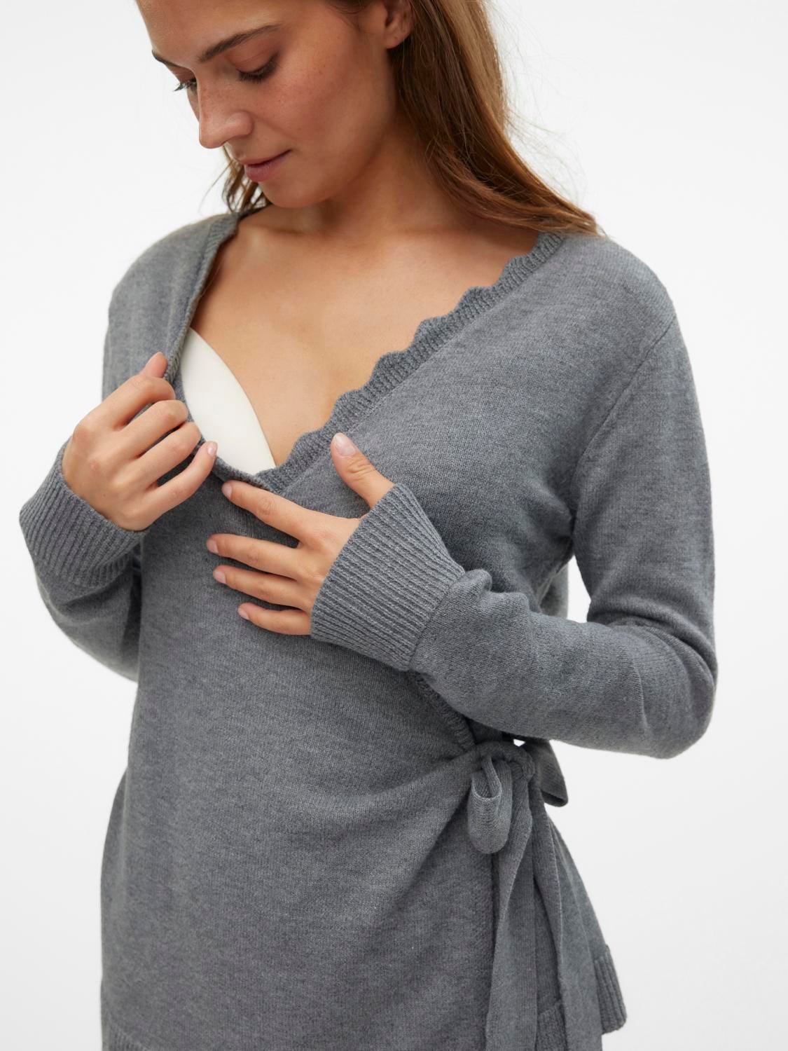 Umstands-Strickjacke