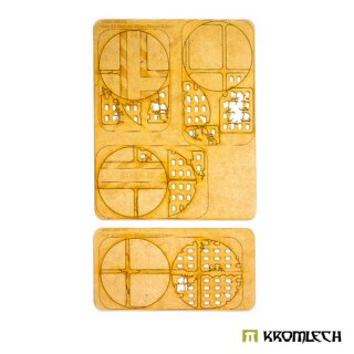 Imperial Guard 60 mm Round Base Toppers (4)