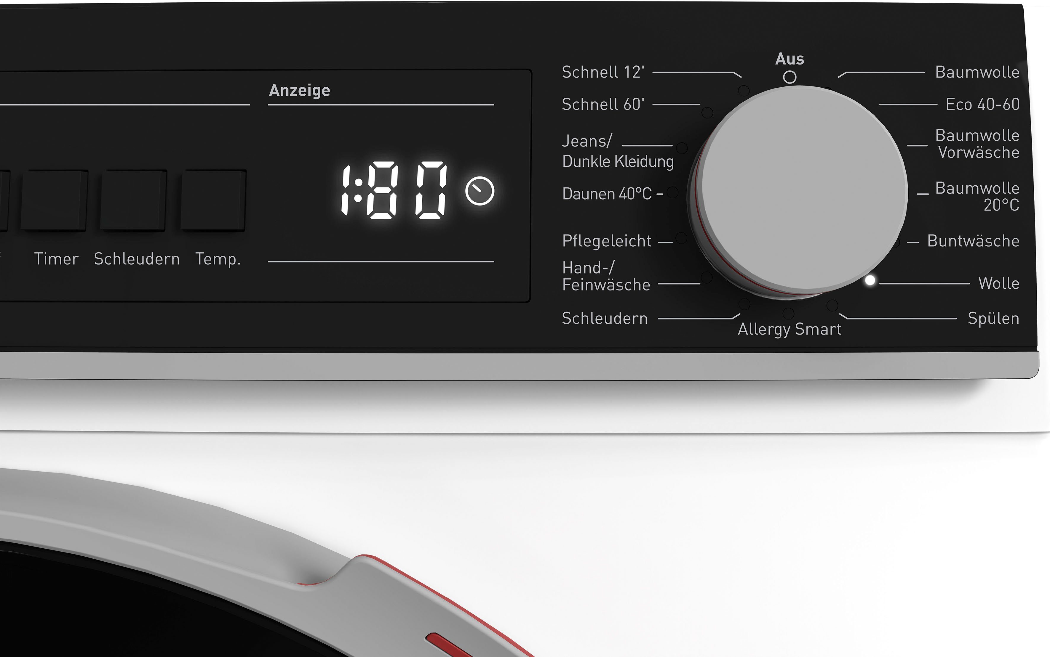 Sharp Waschmaschine ES-NFB914CWA-DE, 9 kg, 1400 U/min