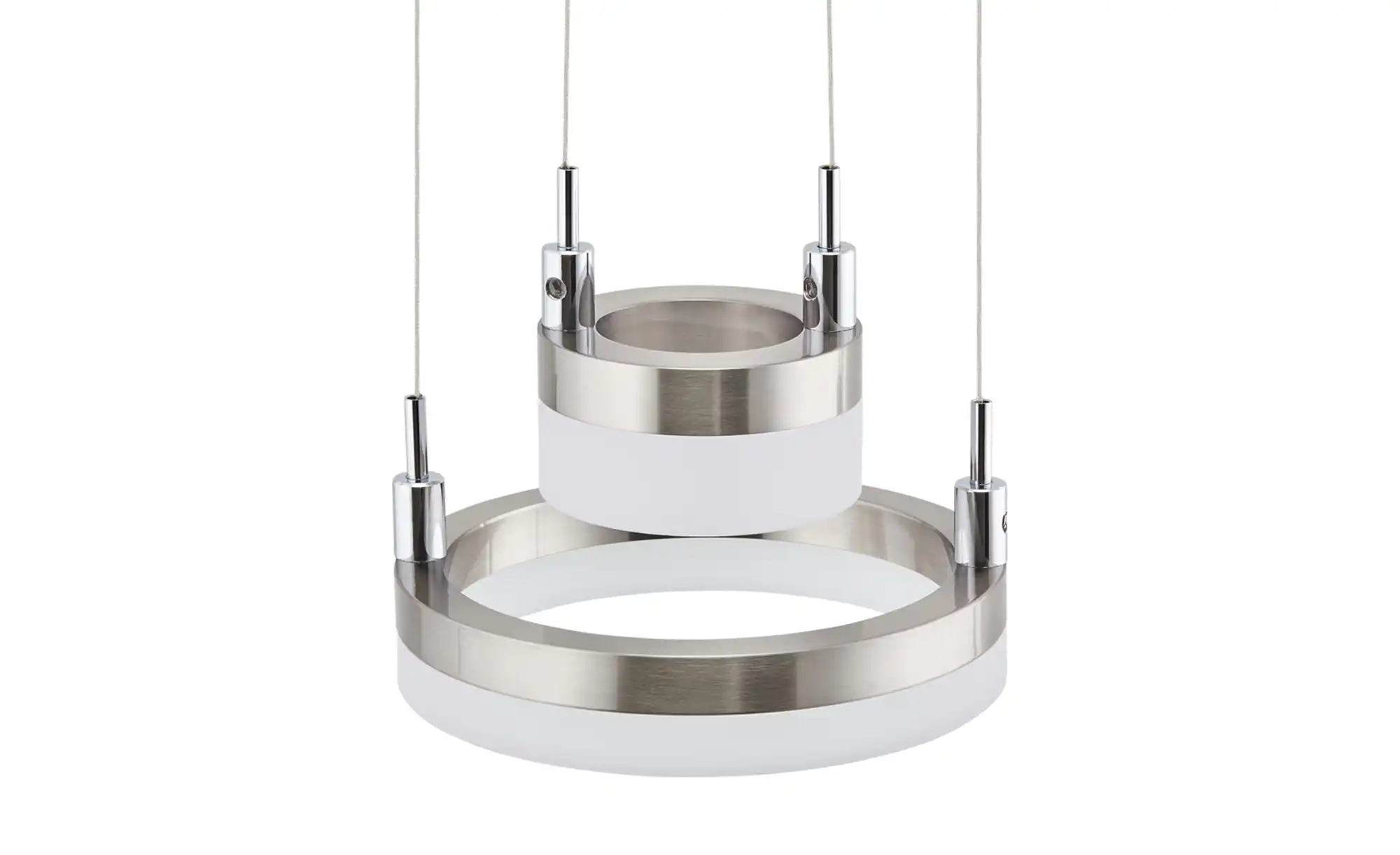 Meisterleuchten LED-Pendelleuchte, 6-flammig, nickel matt
