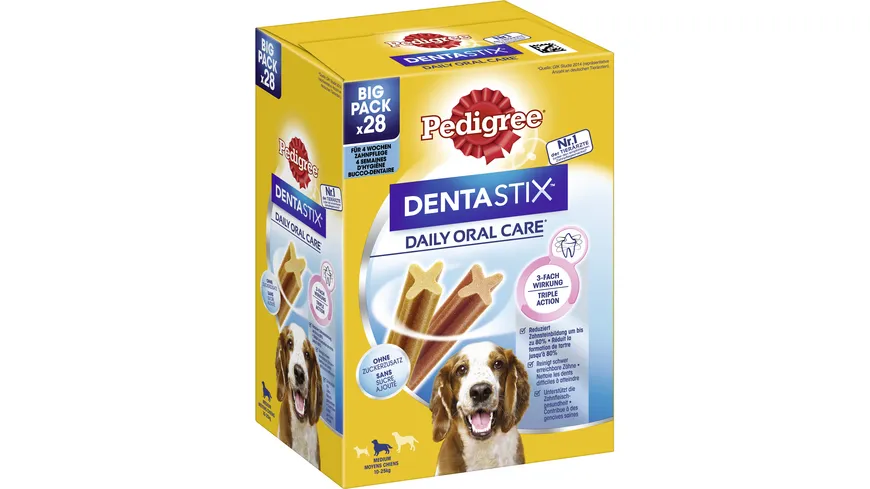 PEDIGREE® DENTASTIX™ Daily Oral Care Karton Multipack 720 g