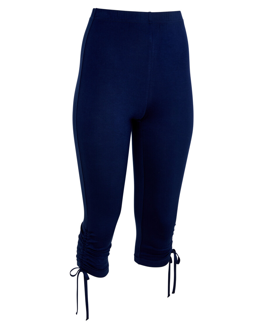 Leggings mit Schnürung am Saum