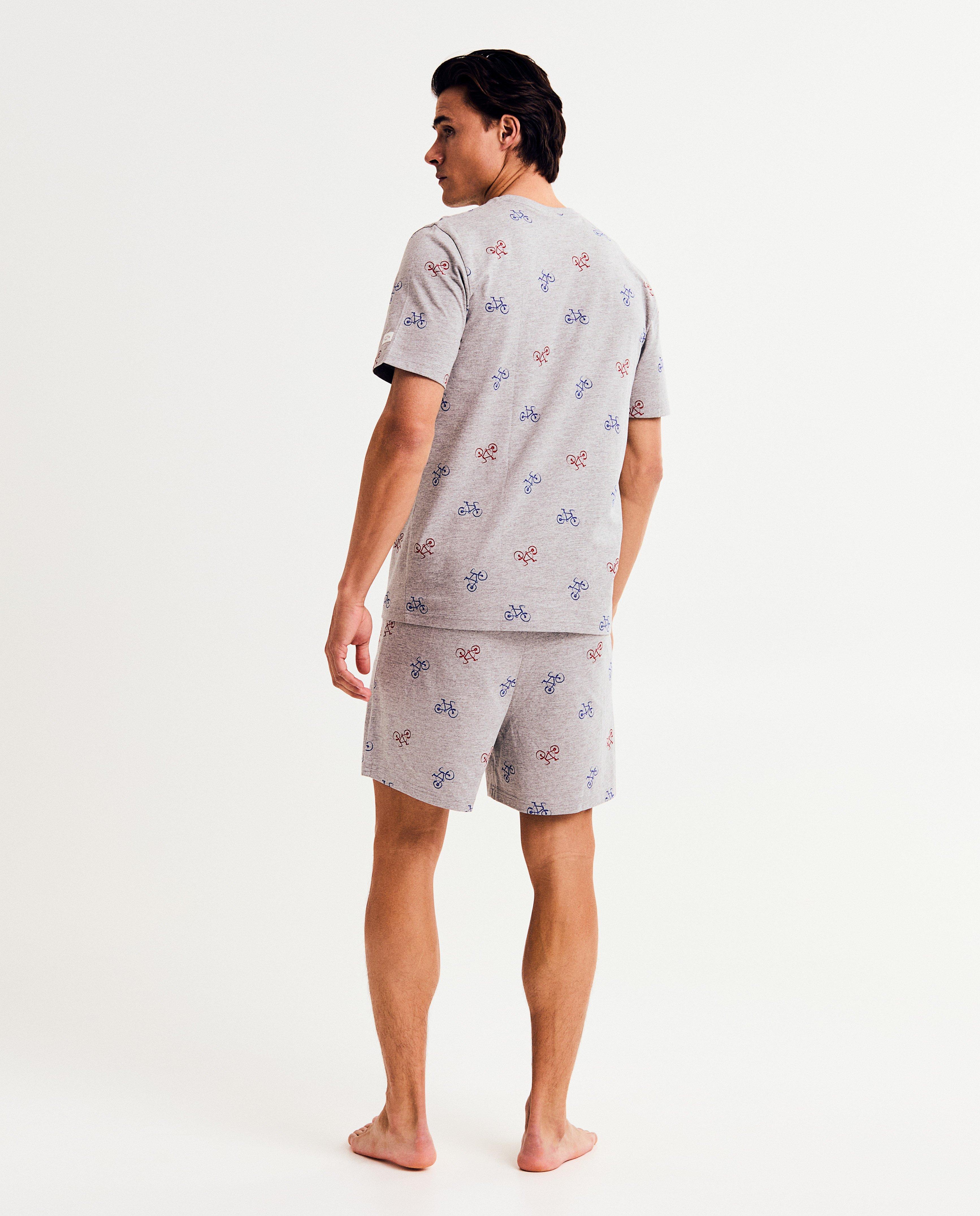 Baptiste pizsama versenymotor mintával, unisex, XS-XXXL, szürke