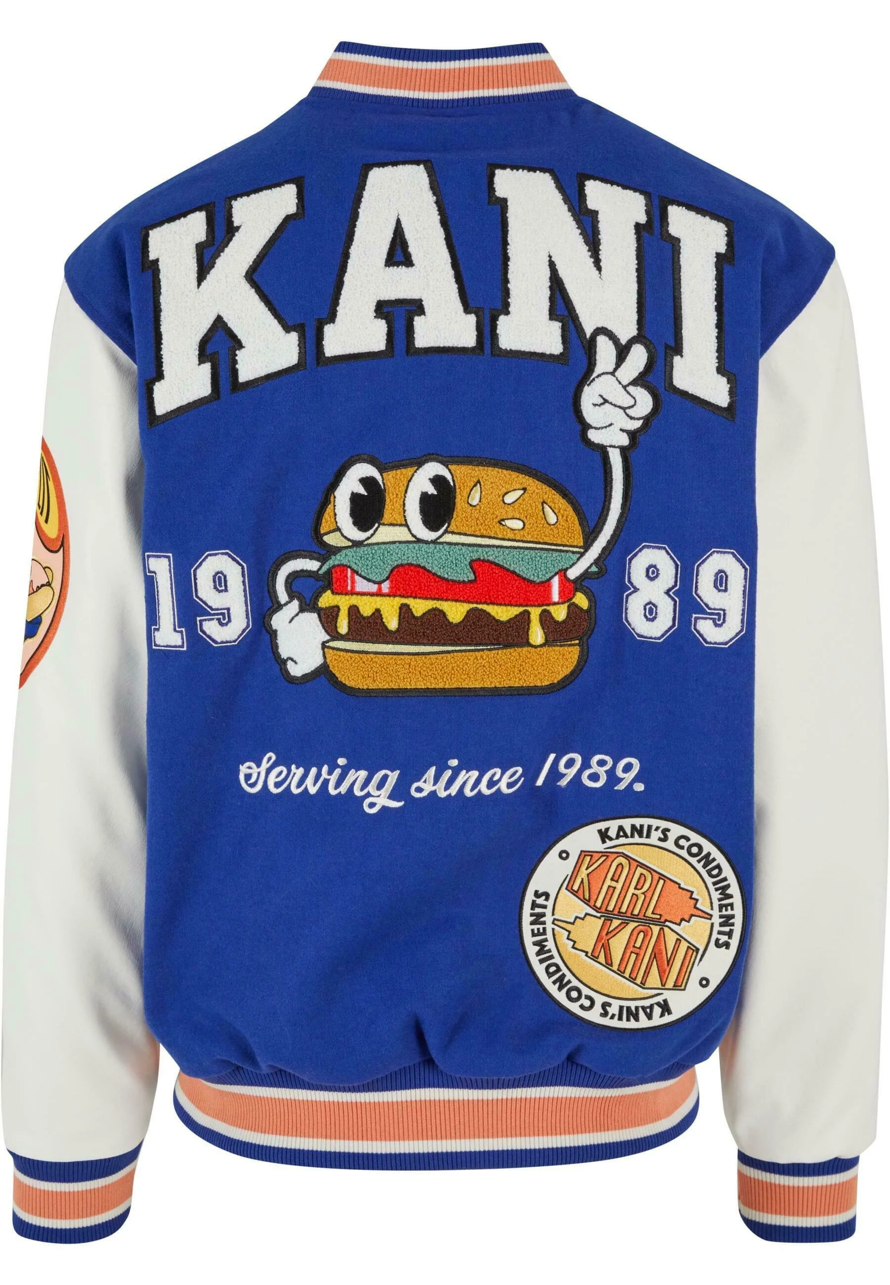 Karl Kani BLOCK PATCH COLLEGE - Chaqueta bomber