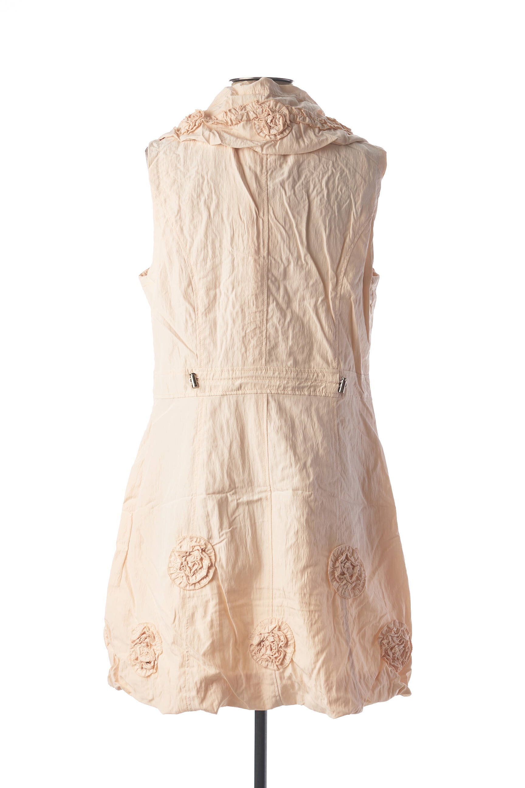 Glamz Tuniquesansmanche Femme couleur beige