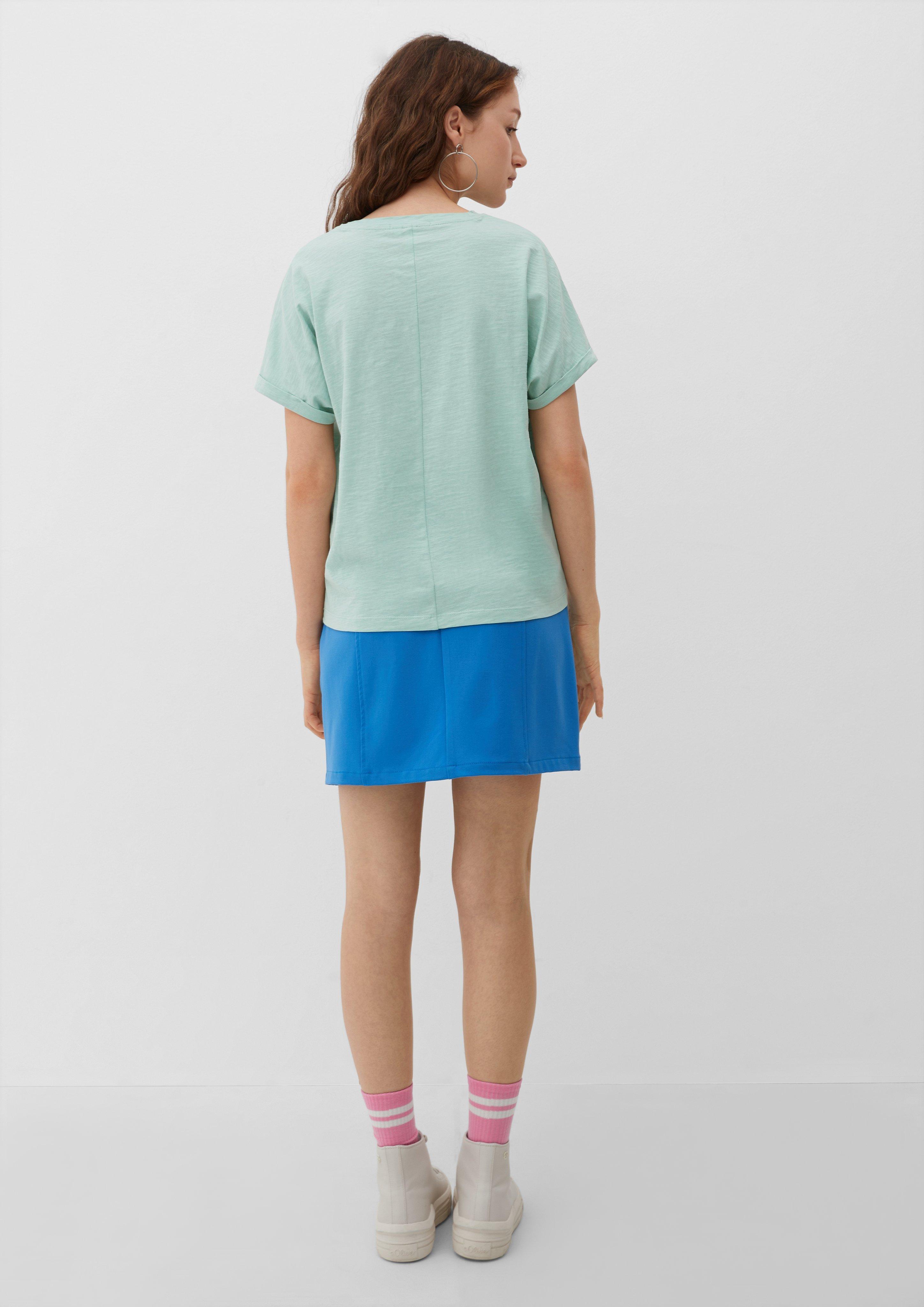 Baumwollshirt mit Grafikprint  2127898-60D0