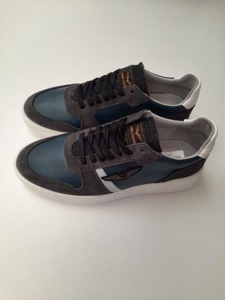 PME LEGEND Freizeit Schnürer blau Mid Sneaker Freightman
