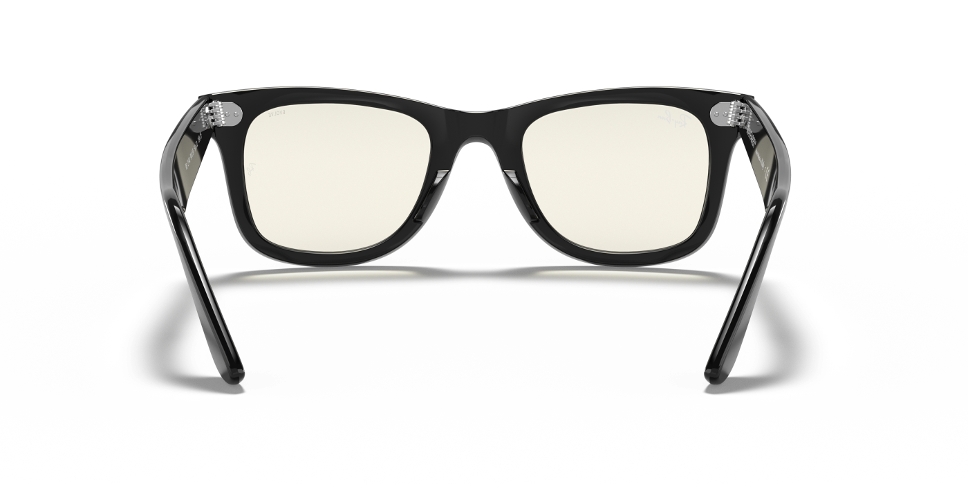 WAYFARER CLEAR EVOLVE - Negru lucios, gri fotocromatic