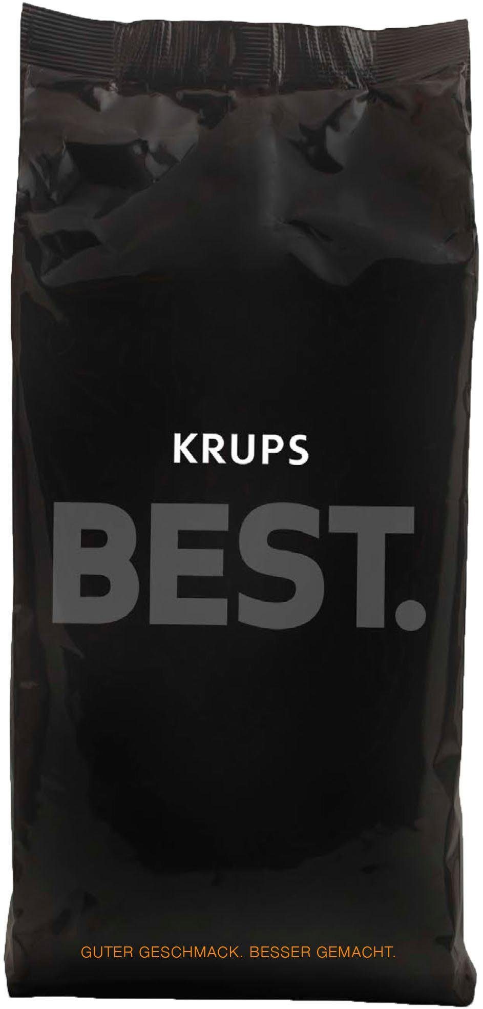 Krups Kaffeevollautomat EA8918 Evidence, OLED-Display, 12 Kaffee- und3 Tee-Variationen, 2-Tassen Funktion