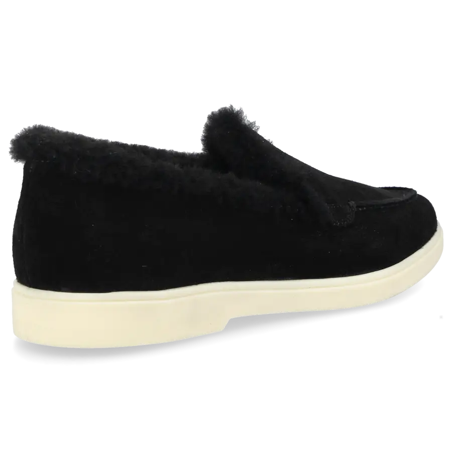 Santoni - Stiefeletten 58888 Veloursleder - schwarz