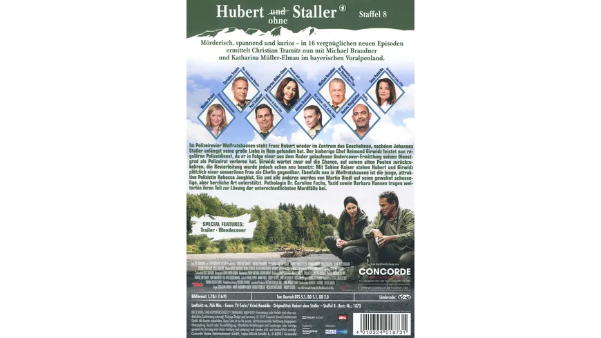 Hubert ohne Staller - Die komplette 8. Staffel  [6 DVDs]
