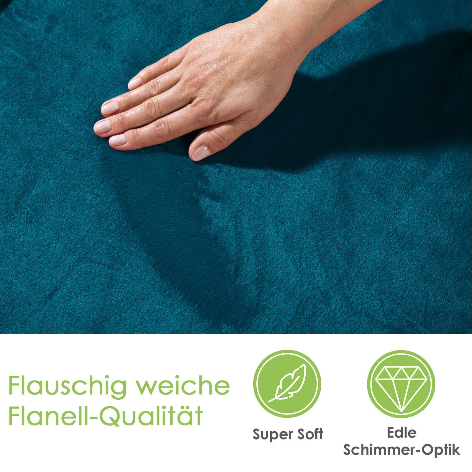 Wohndecke tragbare Ganzkörperdecke Kuscheldecke Ärmeldecke, heimtexland, flauschige Ärmel Decke I Soft Flanell I Geschenk Wohlfühlen