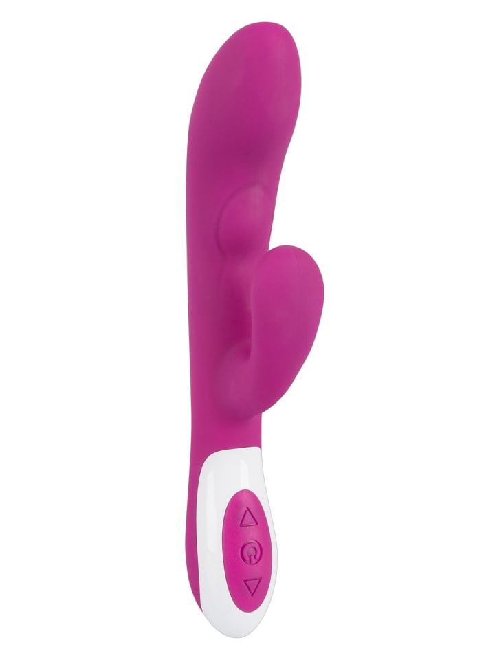Javida Vibrator mit Wärmefunktion Heating Vibe in lila günstig kaufen 22 cm