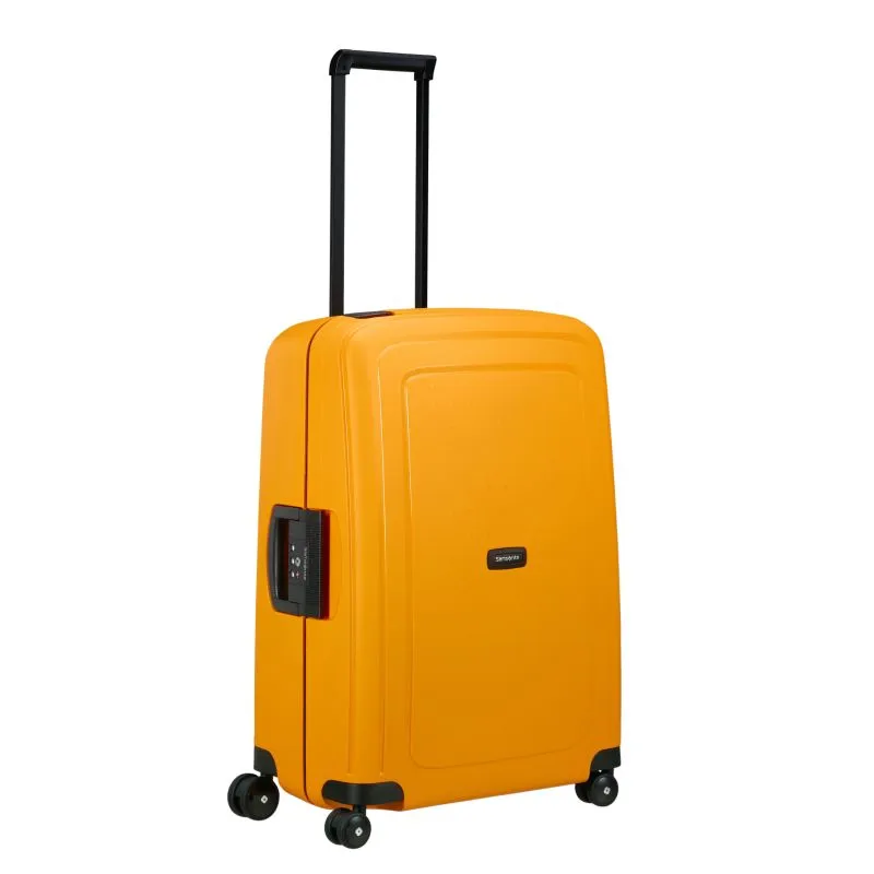 Samsonite S'CURE Spinner 69\/25 mit 4 Rollen M - HONEY YELLOW