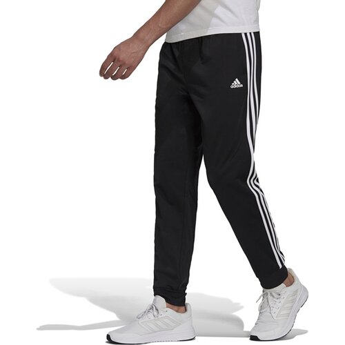 HERREN SPORTHOSE PRIMEGREEN ESSENTIALS WARM-UP TAPERED 3-STREIFEN