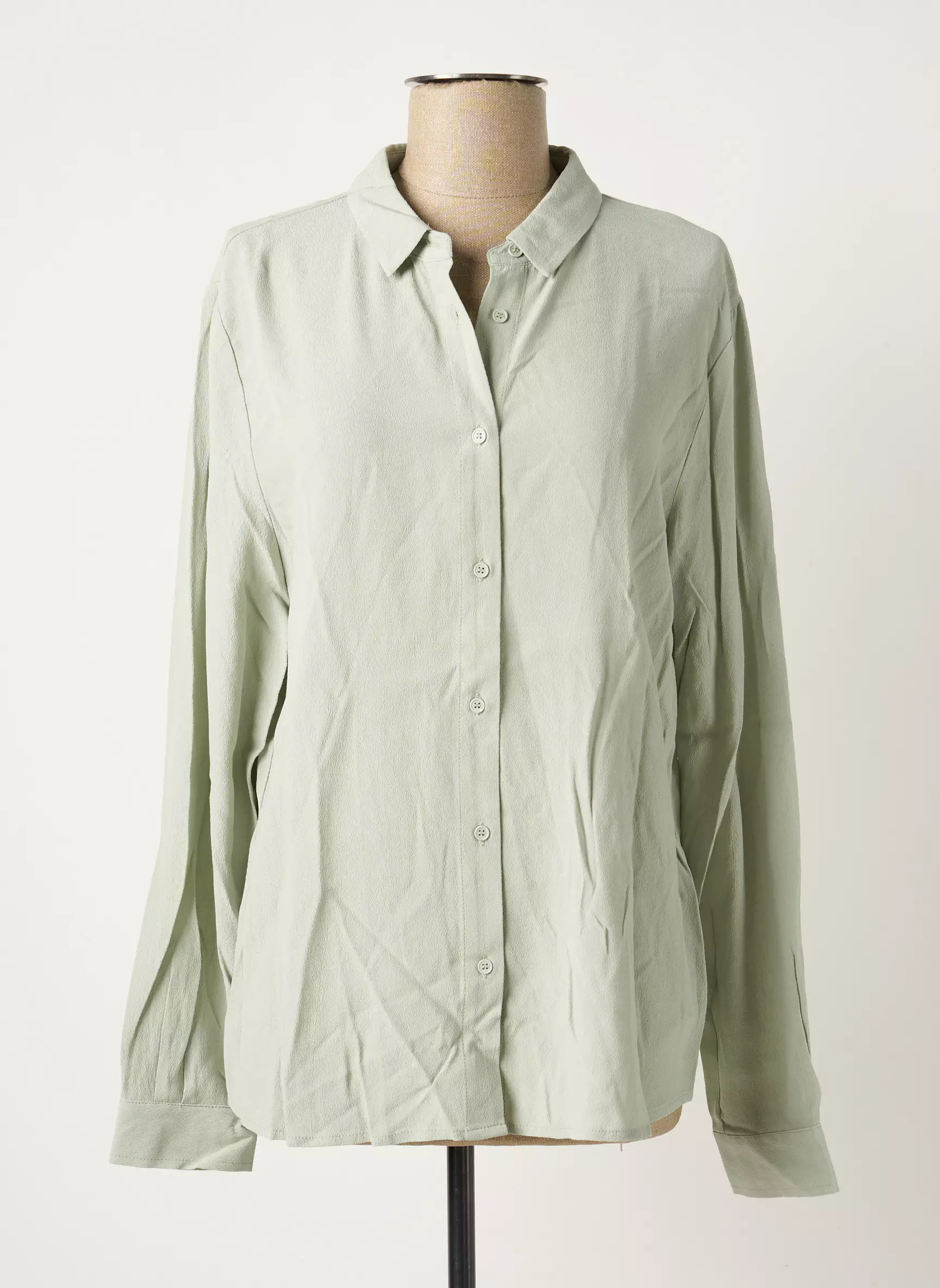 Ichi Chemisiers Femme couleur vert