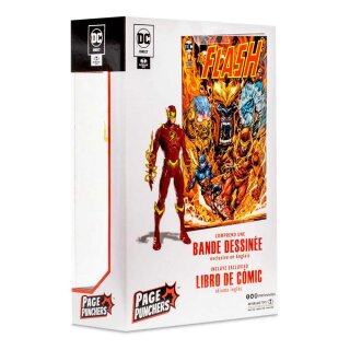 DC Direct Page Punchers Actionfigur & Comic The Flash Barry Allen (The Flash Comic)