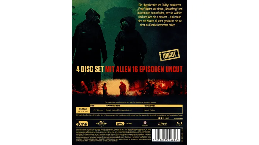 Fear The Walking Dead - Staffel 7  [4 BRs]