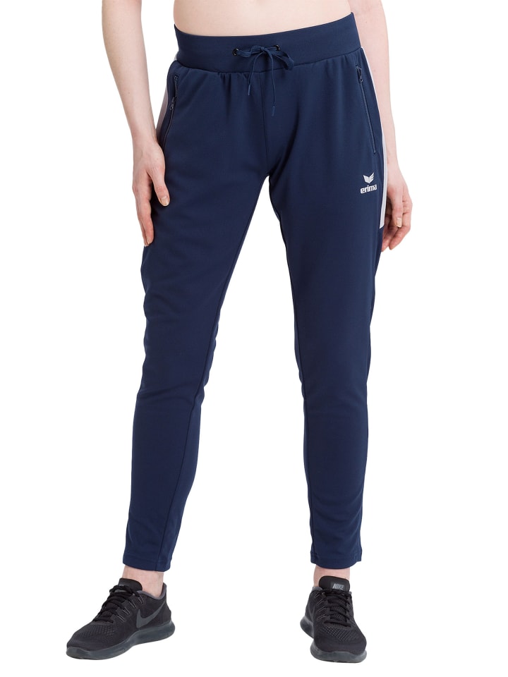 erima Squad Worker Hose in new navy/silver grey günstig kaufen