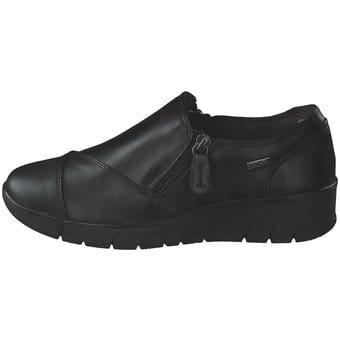 Jana comfort Slipper in schwarz