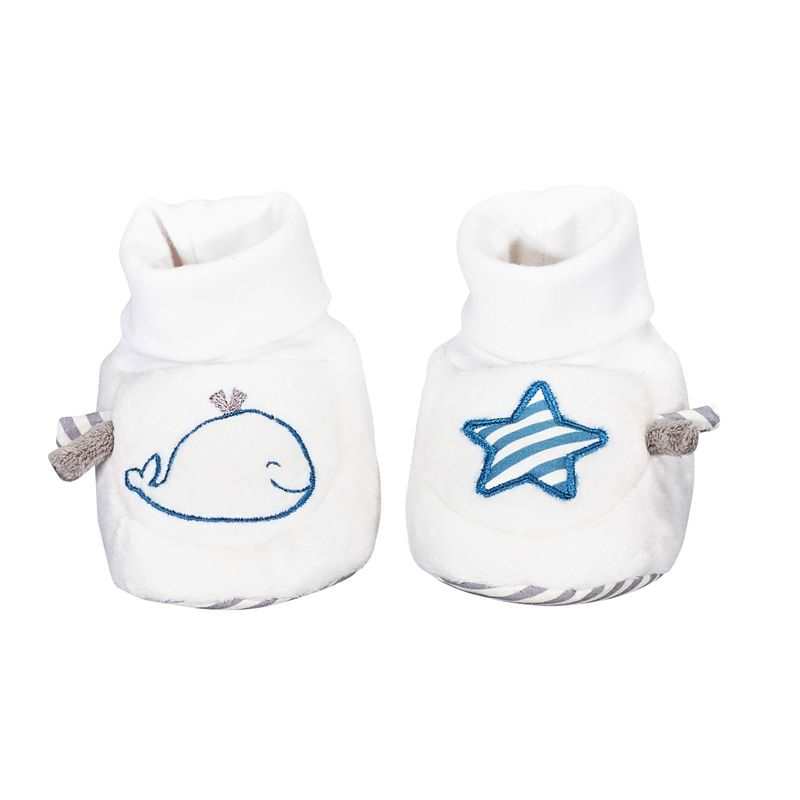 Chaussons bébé 0-6mois Blue baleine