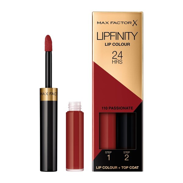 Max Factor Lipfinity ajakrúzs 110 Passionate 2-Step Hosszantartó Rúzs 2,3ml