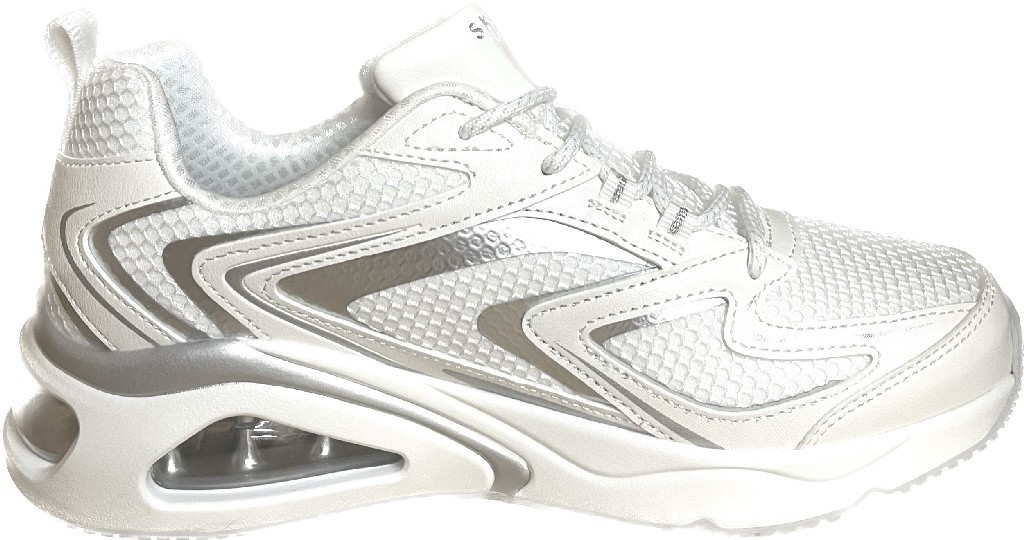 SKECHERS Freizeit Schnürer weiss Tres-Air - Vision-Airy