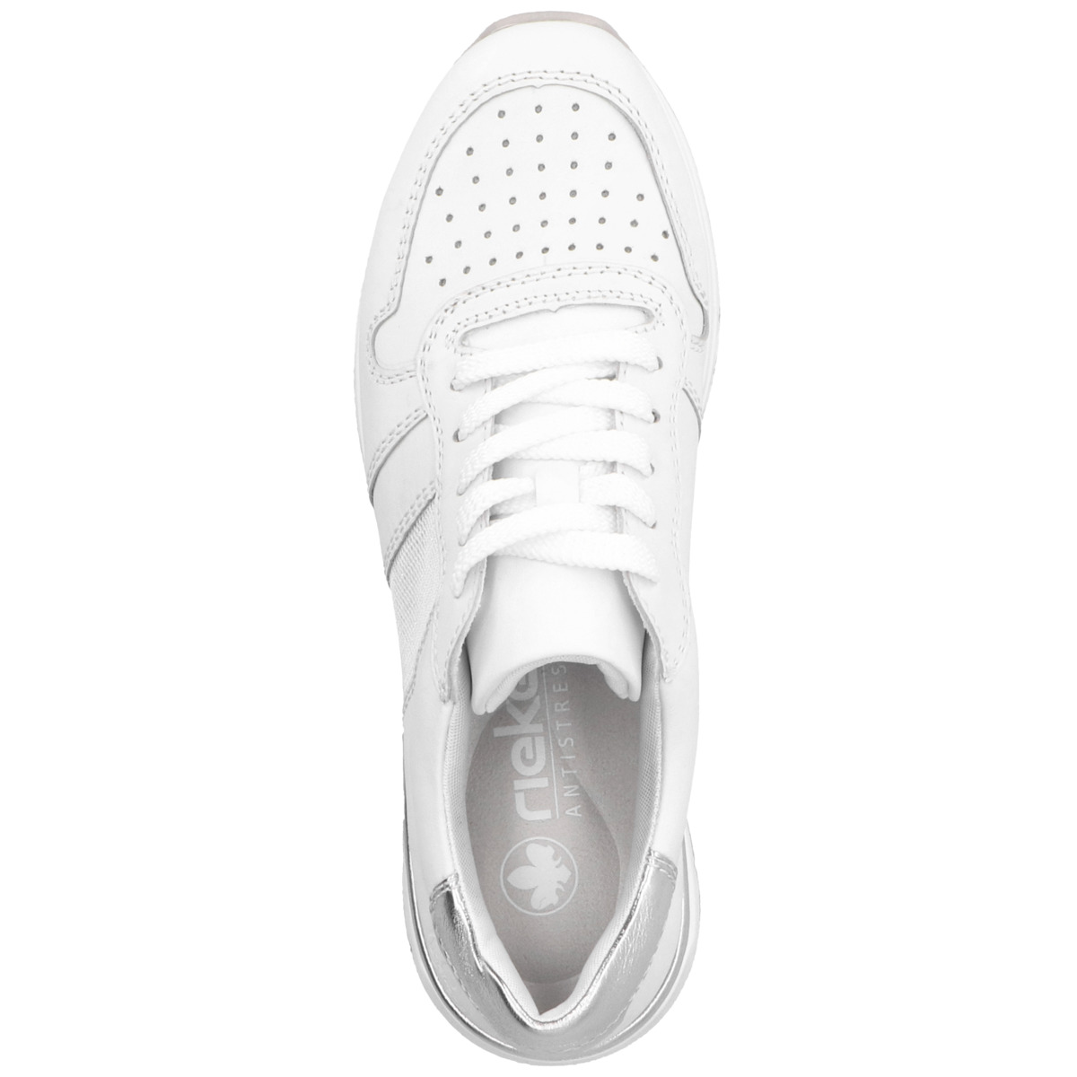 Rieker 58921 Sneaker Low weiss