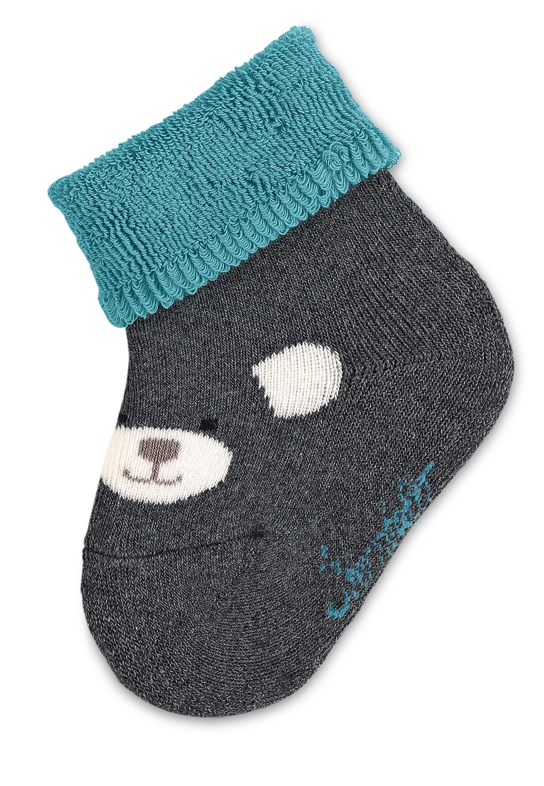 Baby-Socken mit Umschlag 2er-Pack Eisbär Elia