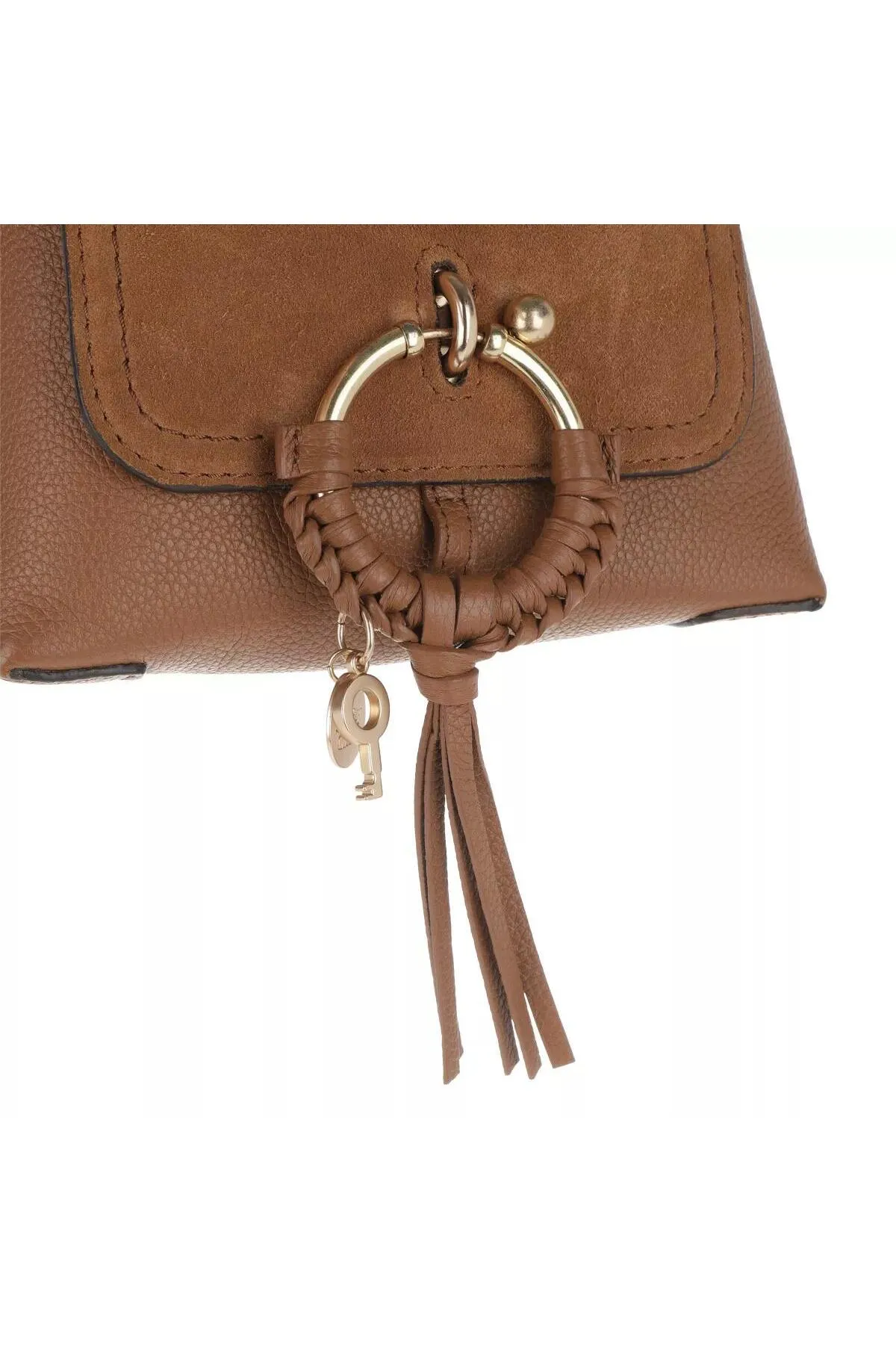 See by Chloé  Mini-Umhängetasche „Joan“ Karamell