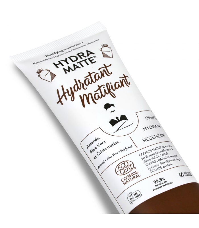 MONSIEUR BARBIER-HYDRA MATTE-Créme Hydratante Matifiance Cosmos Nat pour Hommes