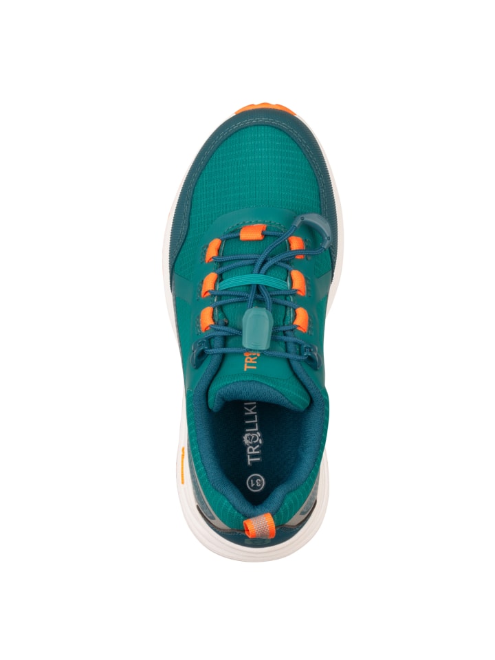 Trollkids Wanderschuh Hiker Low Skarvan in sea green günstig kaufen